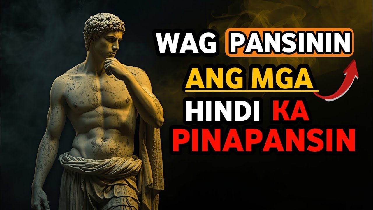 Itigil Mo na ang PAGHAHABOL sa mga TAONG Wala namang PAKIALAM Sayo | STOIC PHILOSOPHY