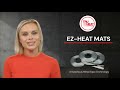 Ezheat mats vs cable based heating systems underfloorheating radiantheat floorheating