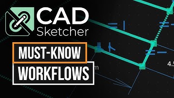 Cad Sketcher Workflows & Must Knows | Blender 3.0+