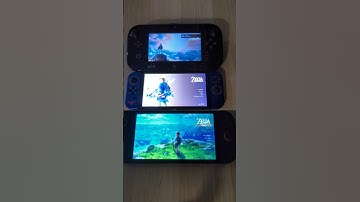 Zelda BOTW- Nintendo Switch 2 vs Switch OLED vs WiiU speed comparison