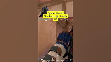 Cypher 1v4 Almost Clutch – Last Bullet Pain 😭 | Valorant NT Moment #shorts  #valorant