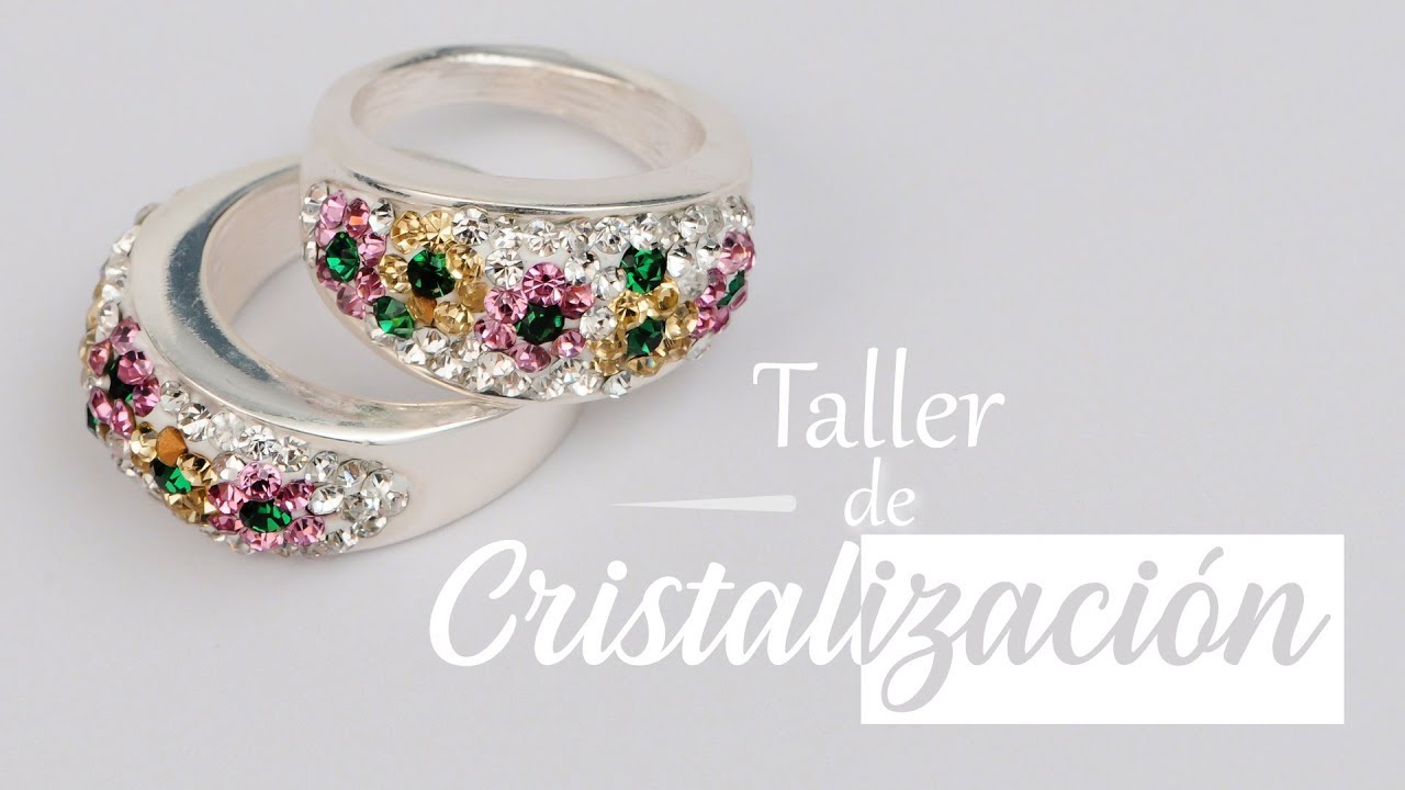 pubertad pantalla descuento 💎Anillos Con SWAROVSKI y CERALUN 💍 Tutorial - YouTube