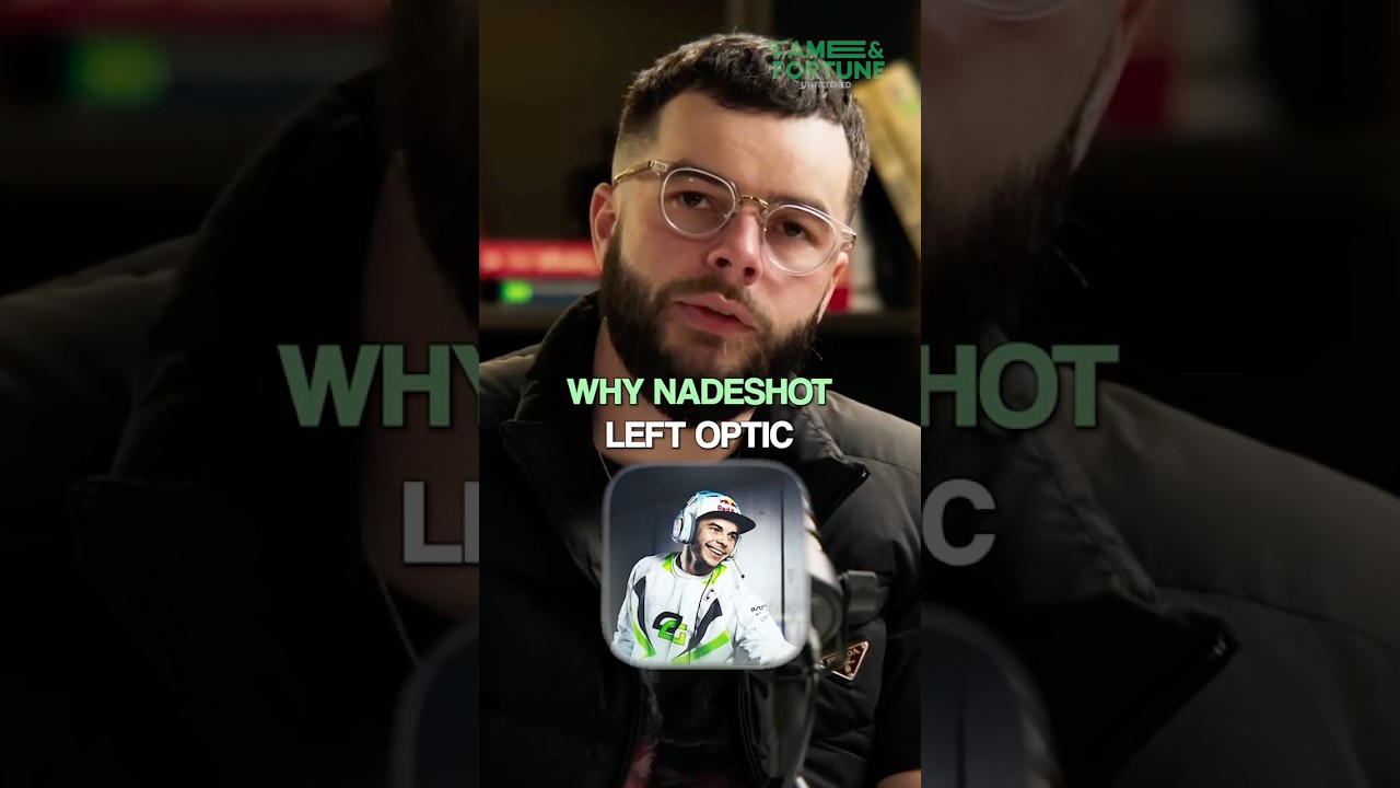 Why Nadeshot QUIT OpTic  😳