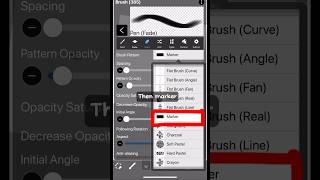 Koolen Square Brush tutorial || IbisPaint X easy #art #tutorial #shorts Koolen Square Brush tutorial || IbisPaint X easy #art #tutorial #shorts