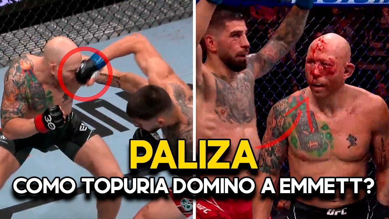 Combate ilia topuria vs josh emmett