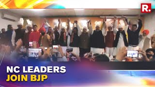 After Devendra Singh Rana Salathia, 8 National Conference Leaders Join Bjp