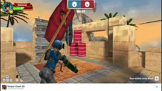 SNIPER CLASH 3D  best use I have done of Bazooka day 10 as a pro by Aagam Jain #viral#games#sniper3d screenshot 5
