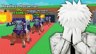 حظ اسطوري في تحدي الـ Headless Horseman !! ماب السرقة Steal a brainrot