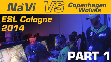 Na`Vi versus Copenhagen Wolves - part 1 @ ESL Cologne