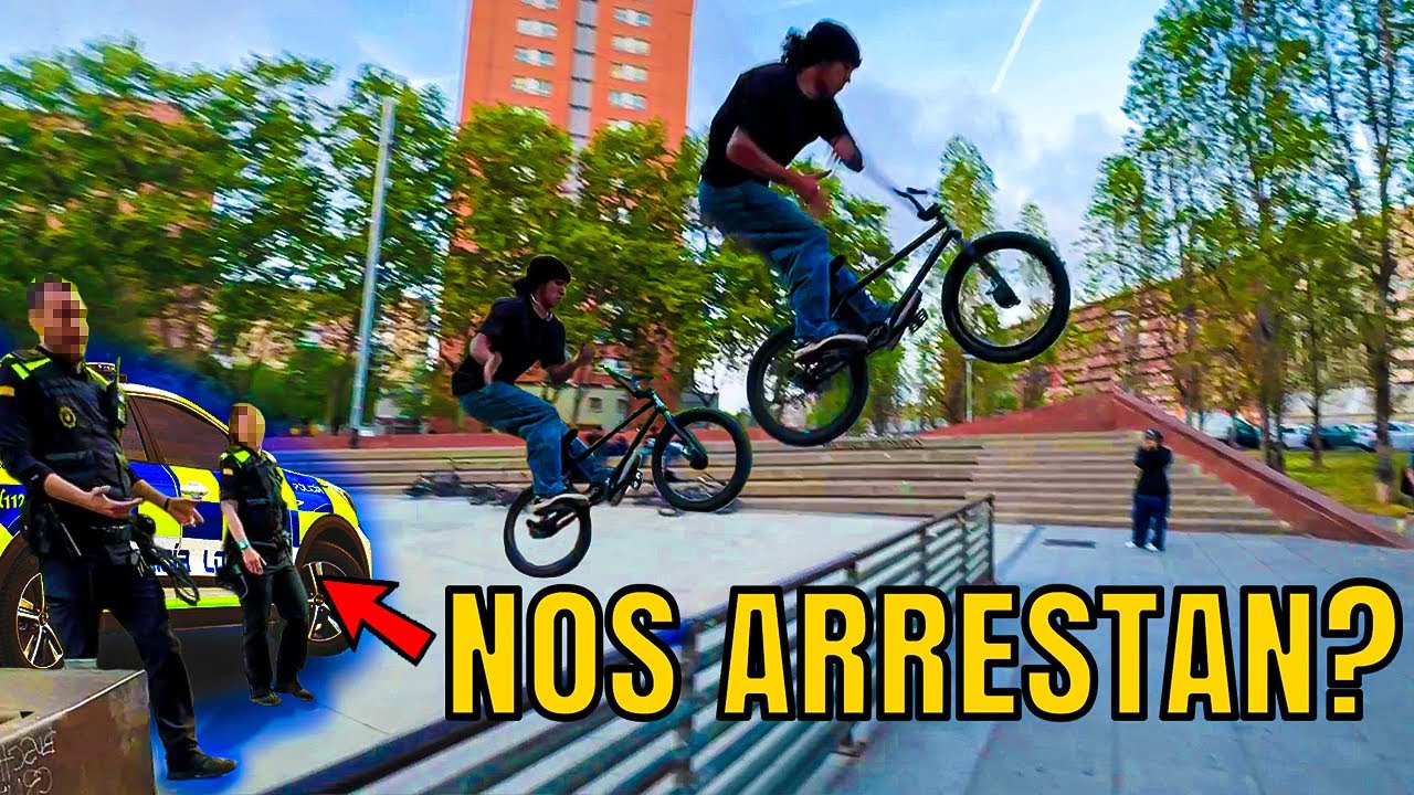 Tenemos Problemas con la Policía 🚓 Sesión de BMX Nivel "DIOS"
