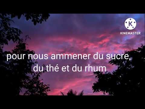 wellerman français lyrics (avec la voix de @Frankcotty)