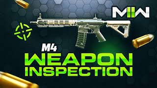 COD Modern Warfare 2 - M4 Weapon Inspection + Reload Animation [MWII] screenshot 3
