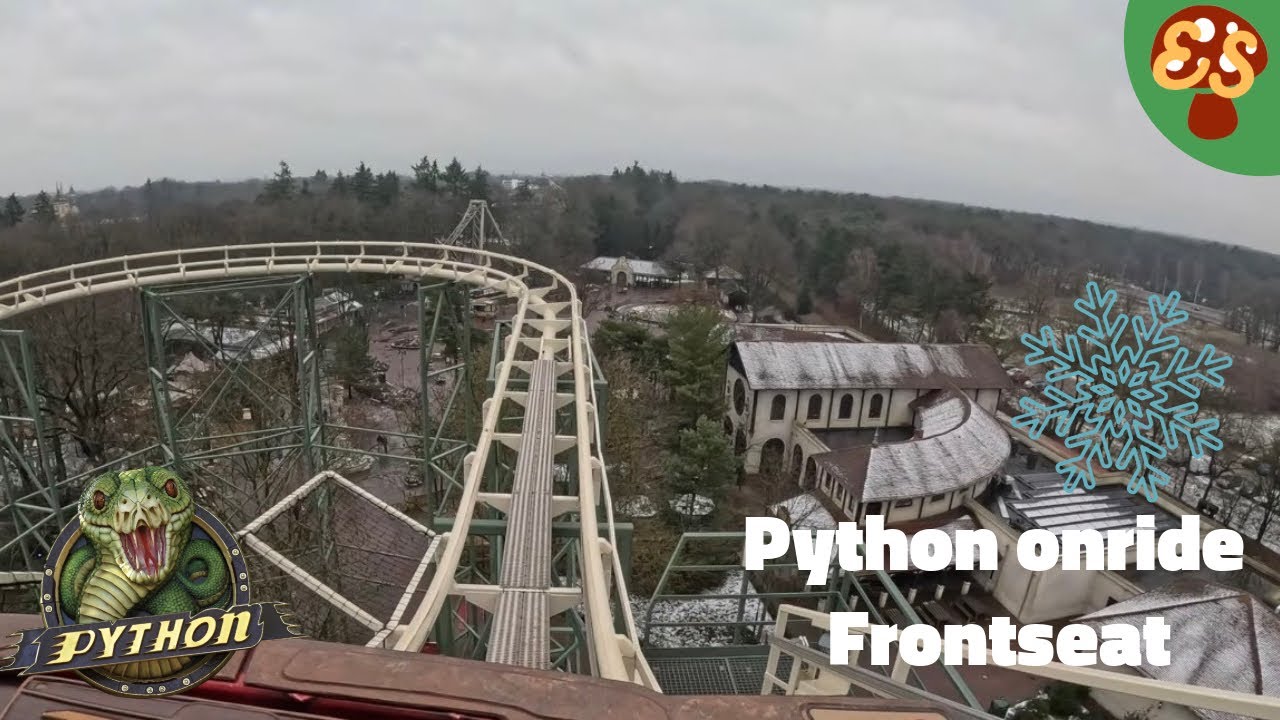 [#Efteling] Python Onride Frontrow ~ EftelSeth