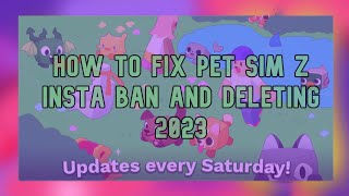 [NEW 2023] Roblox Pet Simulator X Uncopylocked | How to fix psz file instant delete or banned