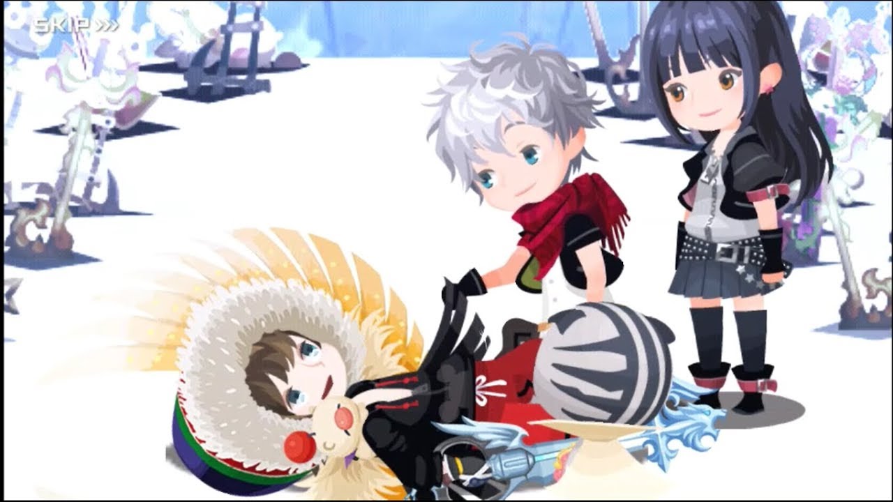 Kingdom Hearts Union χ[Cross] Quests 671-674-675 | Boss: Master Aced (2 turns)