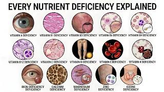 Every Nutrient Deficiency Explained So Simply You'll Never Forget