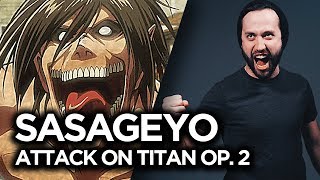 ATTACK ON TITAN - Season 2 Opening (Sasageyo - Op 3) ENGLISH cover by Jonathan Young