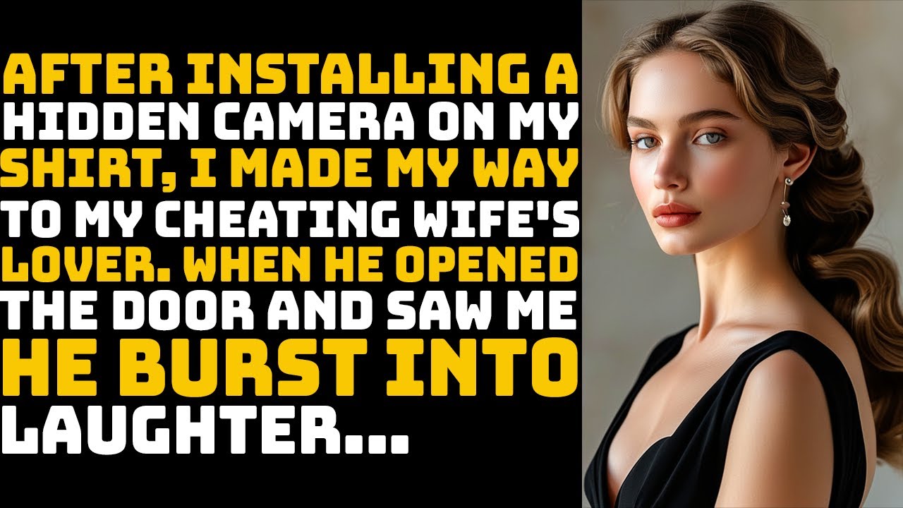 With A Hidden Camera On My Shirt, I Headed Toward My Cheating Wife'S ...