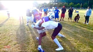 SCARY HITTING DRILLS WITH EASTSIDE COLTS‼️😱 *MUST SEE BIG HITS*