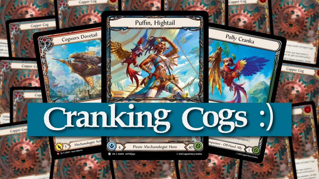 Puffin Deck Tech V.1: Flesh and Blood TCG #highseas - YouTube