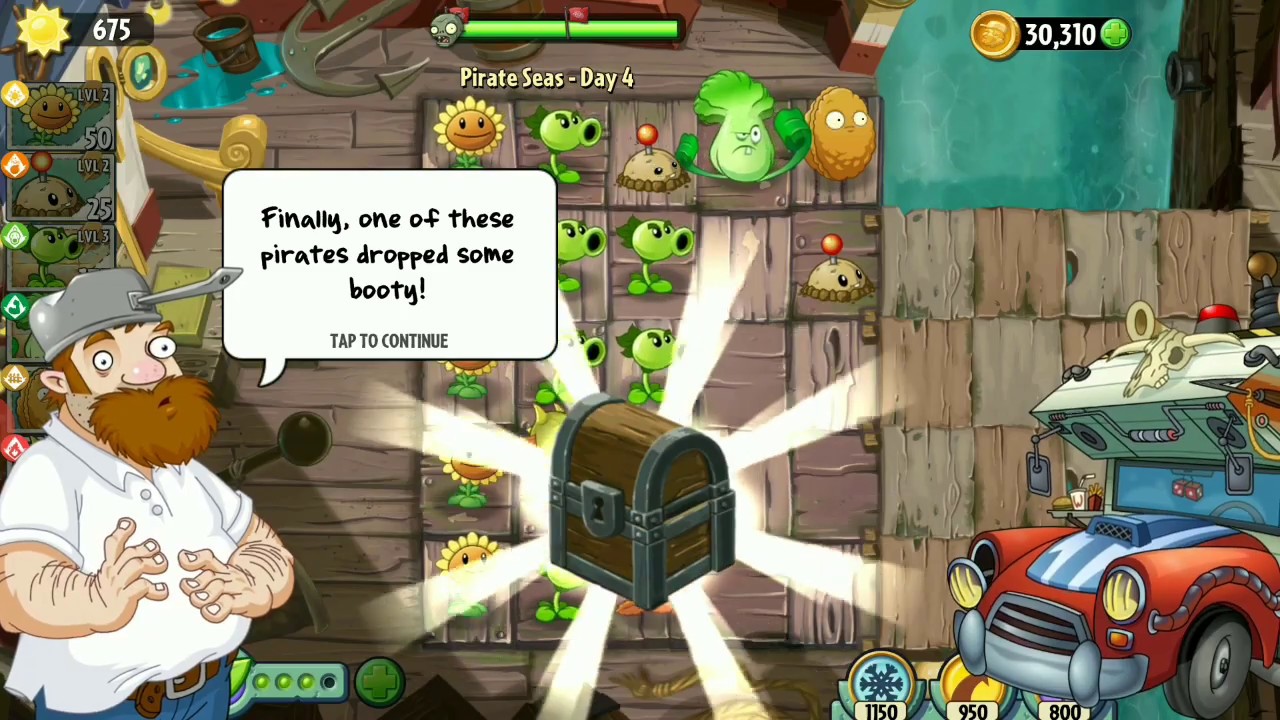 Plants vs Zombies 2 4 Pirate Seas, Dead Man�s Booty YouTube