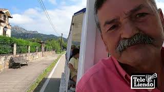 Paseando en Tren por Liendo en la Fiesta de Don Saturnino Candina