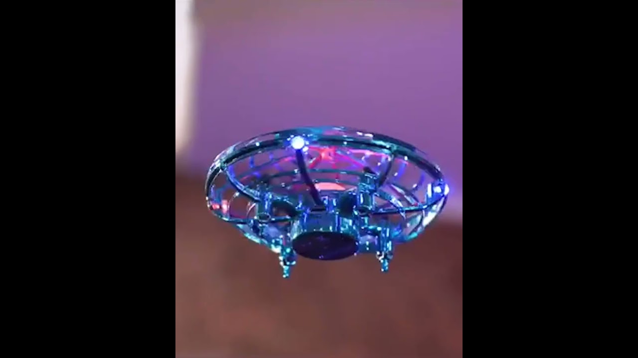 Летающий индукционный Квадрокоптер "Ufo Drone"