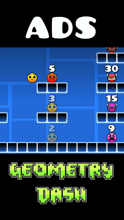 Geometry Dash Ads #gd #deluxe12 #gdupdate #gaming #shorts