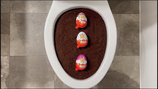 Will it Flush? - Coca Cola, Fanta, Kinder Eggs, Stretch Armstrong