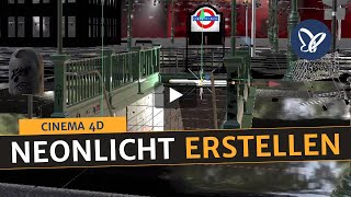 Cinema 4D-Tutorial: Neonlicht erstellen