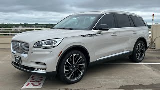 @AudreyLincolnLady with a new 2023 Lincoln Aviator Ceramic Pearl/Sandstone