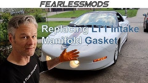 Remove and Replace F-Body Trans Am LT1 Intake Gasket