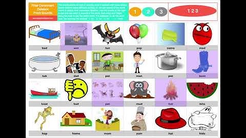 Final Consonant Deletion: Front Sounds