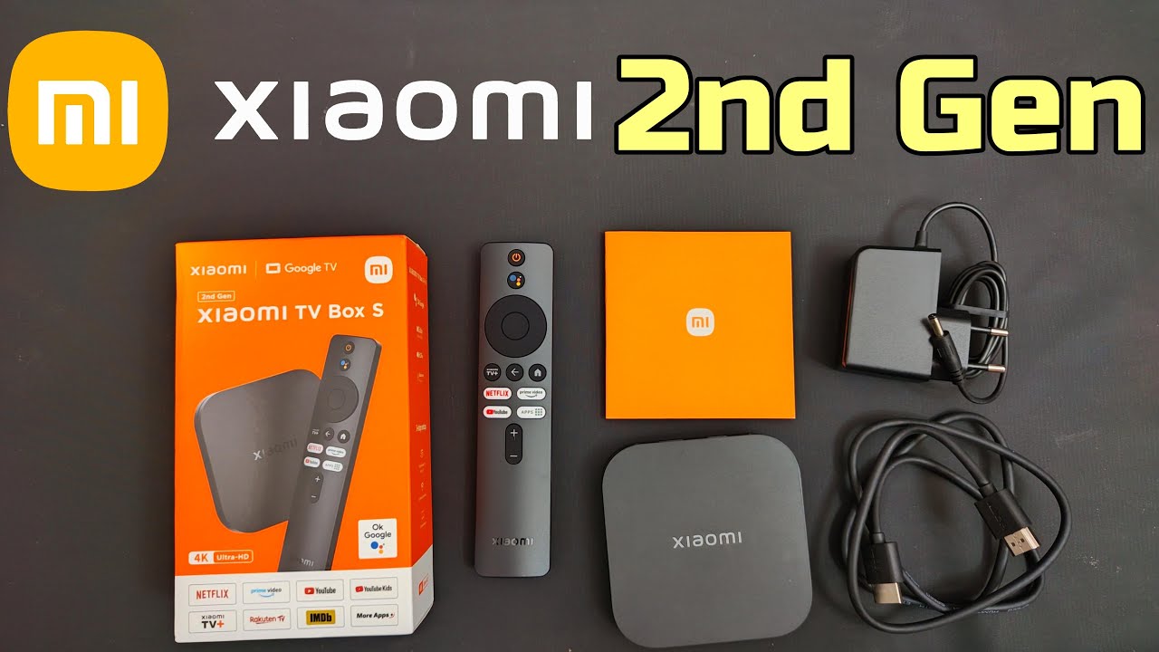 Reproductor Xiaomi TV Box S Segunda Generación Control de Voz con