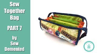 Sew Together Bag Part 07 - Bindings and Final Zipper