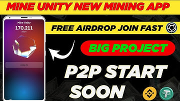 Mine Unity Mining App Airdrop Guide | Mine Unity Network | Free Mining App | Mine unity mining app