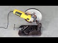 ANGLE GRINDER HACK | MAKING A METAL CUTTING MACHINE