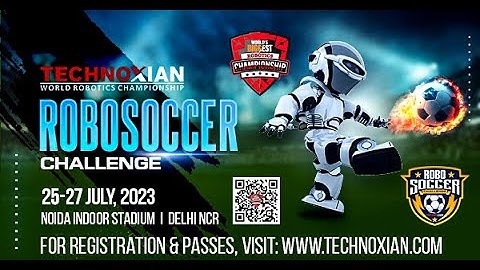 Technoxian 7.0 | Robosoccer Challenge | World Robotics Championship 2023