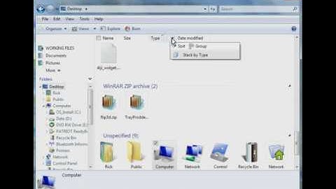 Use checkboxes to select items - Vista