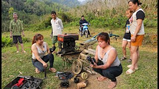 TIMELAPSE:Mechanic girl helps villagers repair all types of machines