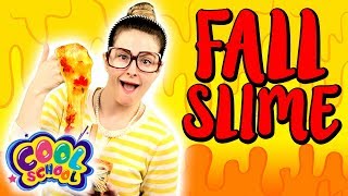 Fall Slime DIY! How to Make Fall Confetti Slime! | Arts and Crafts with Crafty Carol