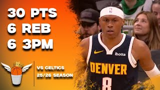 Details Peyton Watson 30 Points vs Celtics Full Highlights! (1/7/2026) Guide