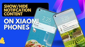 How to Show/Hide Notification Content on Xiaomi Device | MIUI 13 | Poco | Redmi