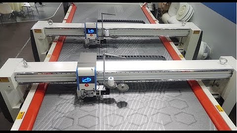 Double Beam Double Head Continuous Quilting Machine - Guangzhou Interzum Review