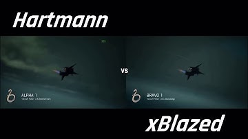 Ace Combat 7 Multiplayer - Hartmann VS xBlazededge; Splitscreen TLS battle