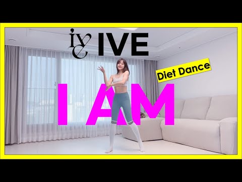 IVE(아이브) - I AM Dance Diet l Cardio Workout At Home (No Jumping/Apartment Friendly, No Equipment)