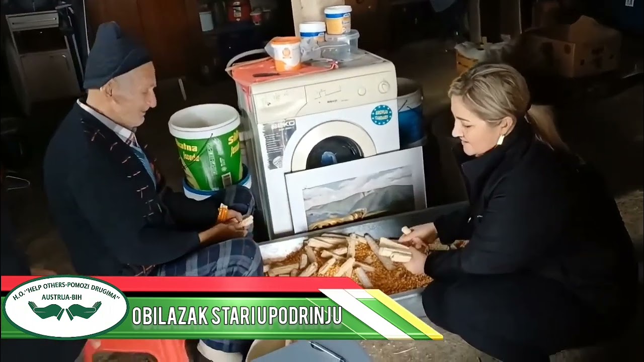 Obilazak starih i iznemoglih osoba u Podrinju – HO Help Others – Pomozi Drugima