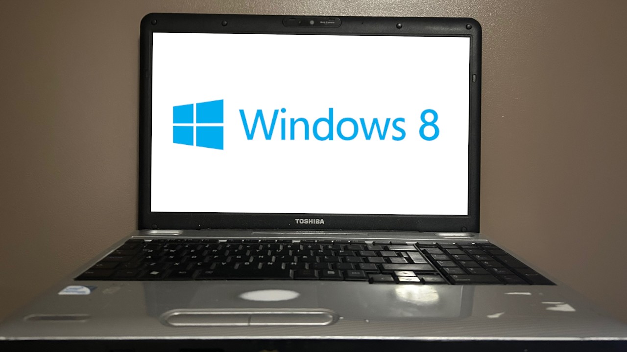 Installing Windows 8 on the $80 Toshiba Satellite! - YouTube