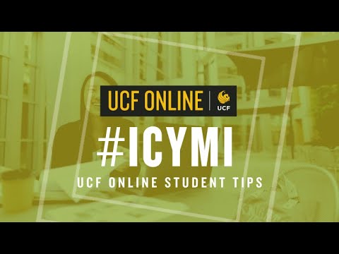 UCF Online #ICYMI | Episode 1