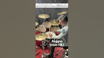 Thumbnail of Reggae drum fill 1 #drums #reggae